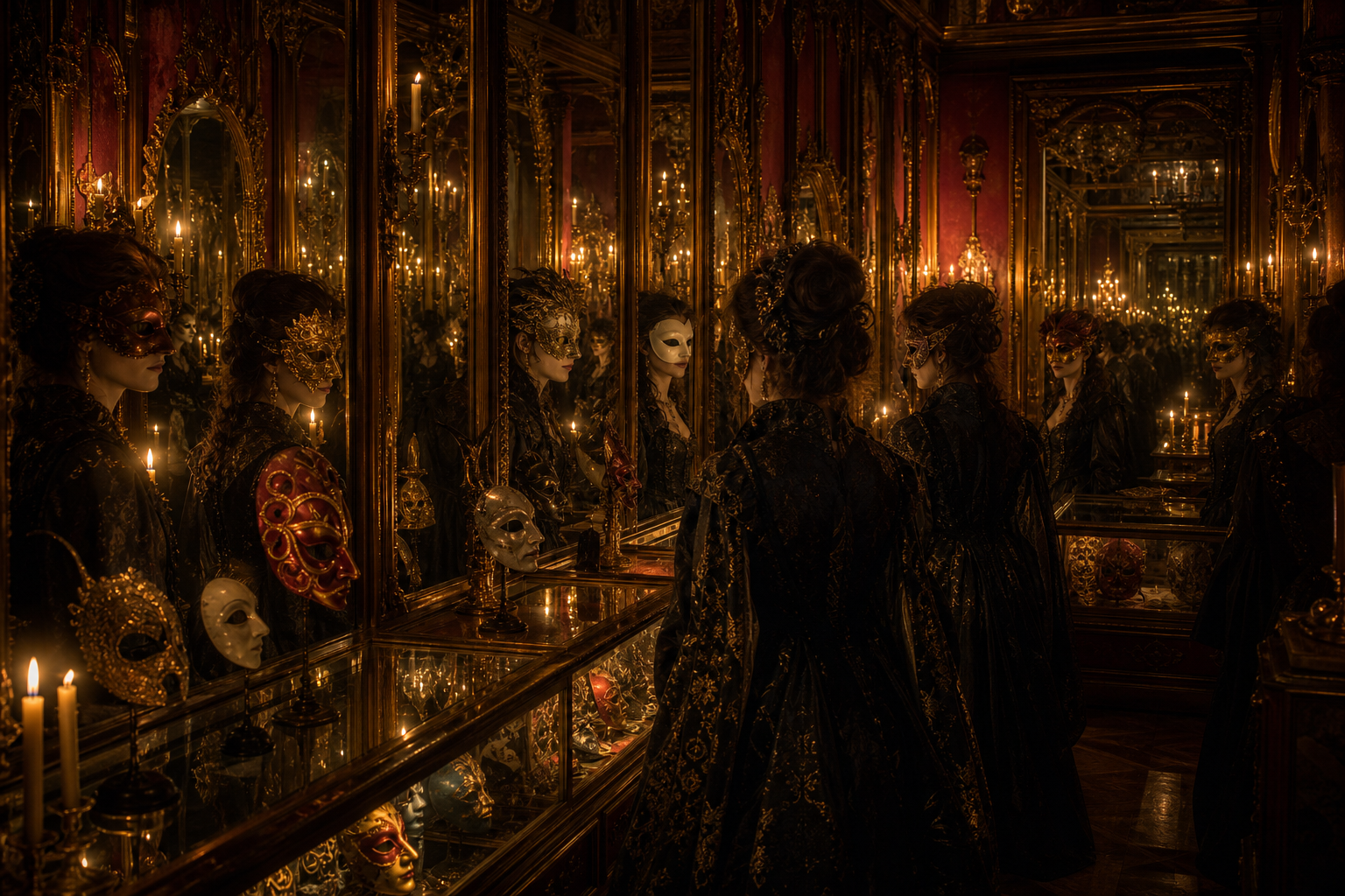 The Hall of Reflected Faces